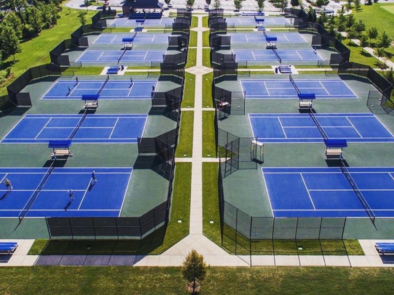 Thi công sân tennis
