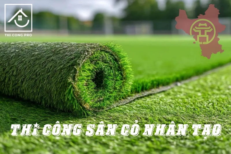 Thi Công Sân Cỏ Nhân Tạo Tại Hà Nội